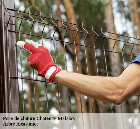 Pose de cloture chatenay-malabry-92290 Reinhard élagage
