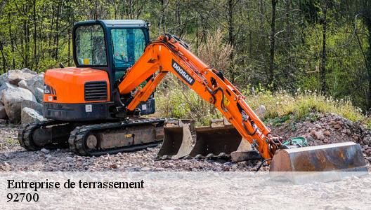 Entreprise de terrassement  92700