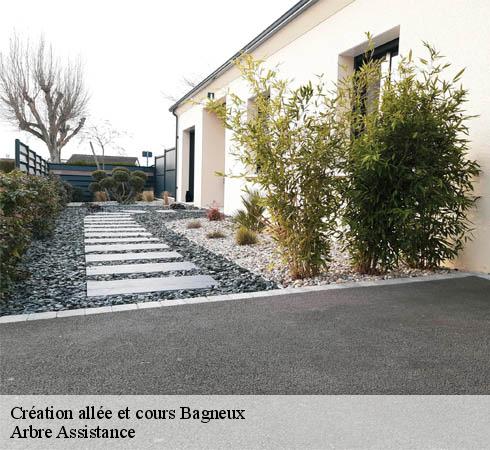 Création allée et cours bagneux-92220 Arbre Assistance